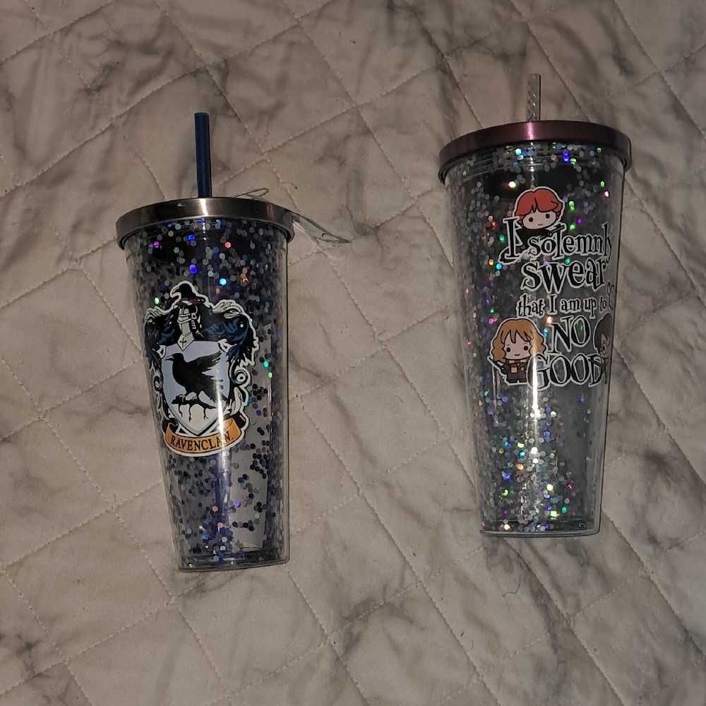 Harry Potter Glitter Tumblers